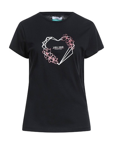 YES ZEE by ESSENZA T-shirt Noir 100% Coton
