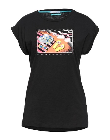YES ZEE by ESSENZA T-shirt Nero 100% Cotone