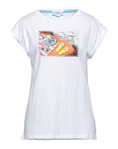 YES ZEE by ESSENZA T-shirt White 100% Cotton