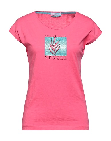 YES ZEE by ESSENZA T-shirt Fuchsia 100% Cotton