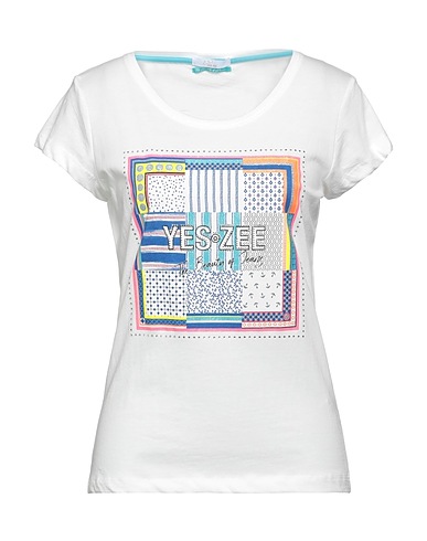 YES ZEE by ESSENZA T-shirt White 100% Cotton