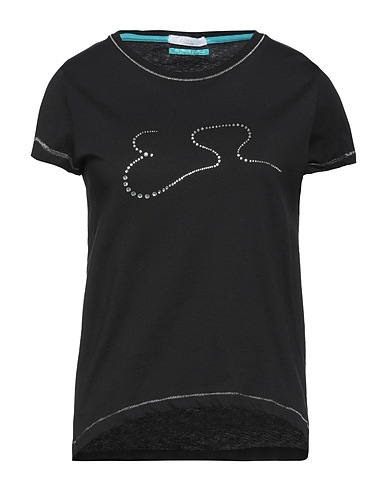 YES ZEE by ESSENZA T-shirt Black 100% Cotton