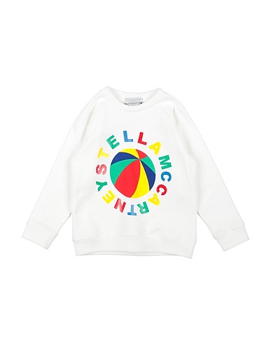 STELLA McCARTNEY KIDS Sweatshirt White 100% Cotton, Elastane