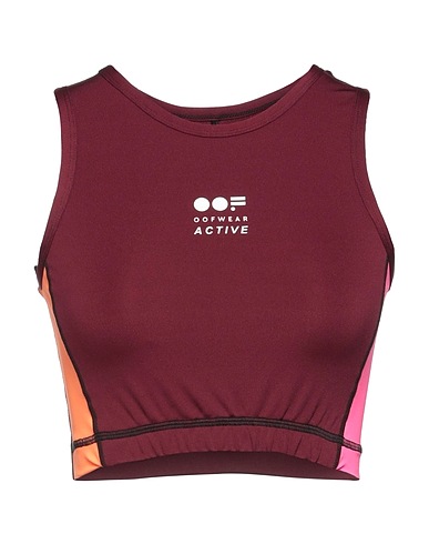 OOF WEAR Top Burgundy 95% Polyester, 5% Elastane