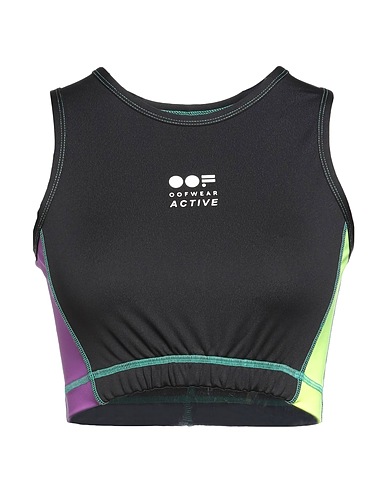 OOF WEAR Top Schwarz 95% Polyester, 5% Elastan