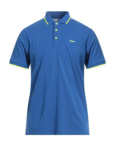 DOOA Polo shirt Bright blue 100% Cotton