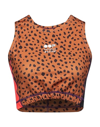 OOF WEAR Top Camel 95% Polyester, 5% Elastane