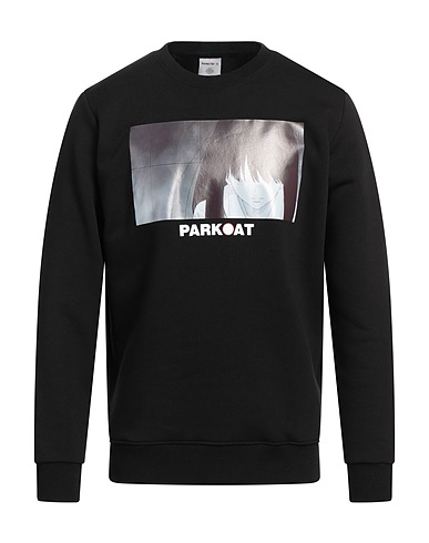 PARKOAT Felpa Nero 80% Cotone, 20% Poliestere