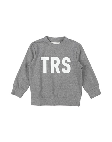 TOURISTE Sweatshirt Grey 93% Cotton, 7% Elastane