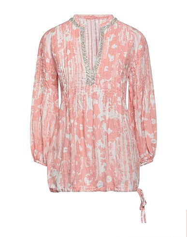 120% LINO Top Blush 100% Linen
