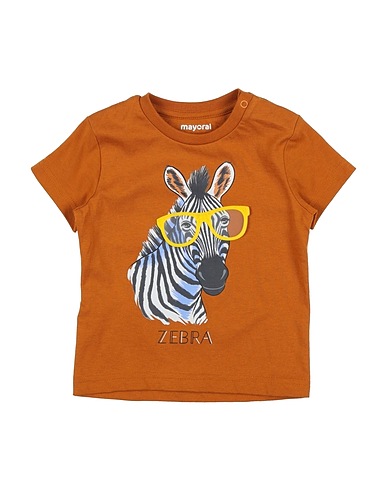 MAYORAL T-shirt Brown 100% Cotton