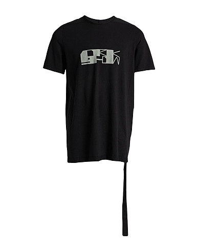 DRKSHDW by RICK OWENS Футболка Чёрный 100% Хлопок