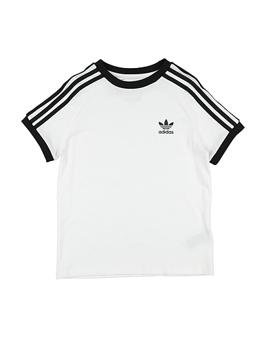 ADIDAS ORIGINALS T-shirt Adicolor 3-Stripes T-Shirt
 White 100% Cotton, Elastane