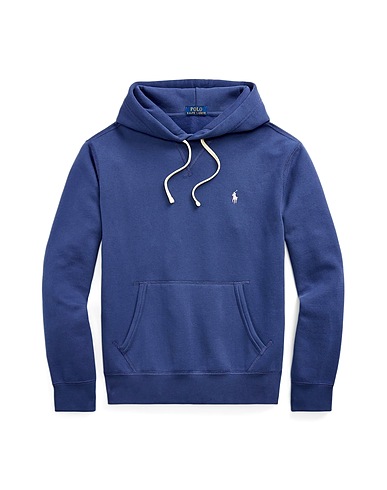 POLO RALPH LAUREN Felpa THE CABIN FLEECE HOODIE Blu navy 60% Cotone, 40% Poliestere