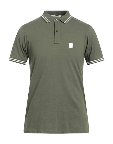 DOOA Polo Verde militare 100% Cotone