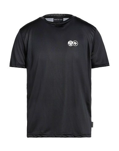 NORTH SAILS Basic T-Shirt Schwarz 100% Polyester