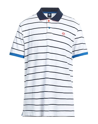 NORTH SAILS Poloshirt Weiß 100% Baumwolle