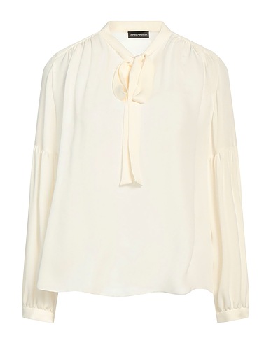 EMPORIO ARMANI Top White 64% Viscose, 35% Polyamide, 1% Elastane