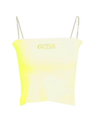 GCDS Top Yellow 100% Polyamide