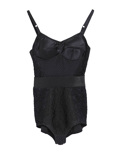 DOLCE&GABBANA トップス ブラック シルク 42% / コットン 27% / 合成繊維 27% / ウール 4%