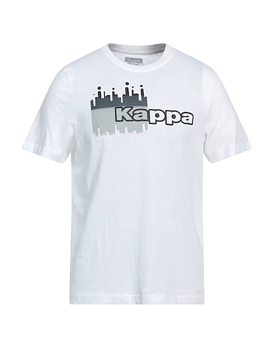 KAPPA T-shirt White 100% Cotton