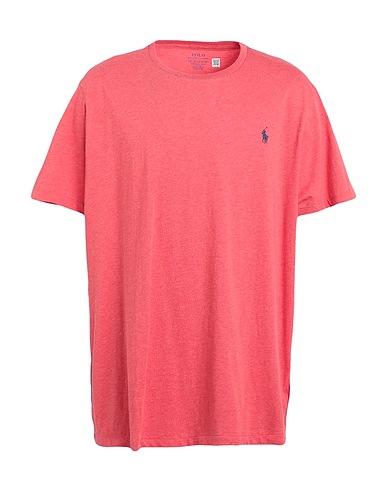 POLO RALPH LAUREN Basic T-Shirt CUSTOM SLIM FIT JERSEY CREWNECK T-SHIRT
 Koralle 100% Baumwolle