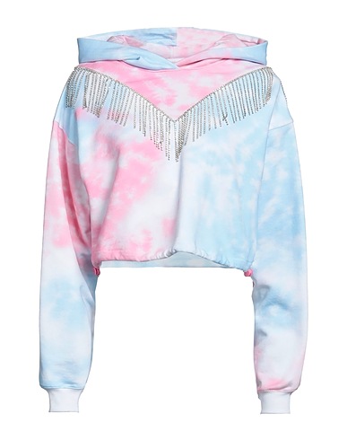 CHIARA FERRAGNI Hoodie Rosa 100% Baumwolle, Elastan