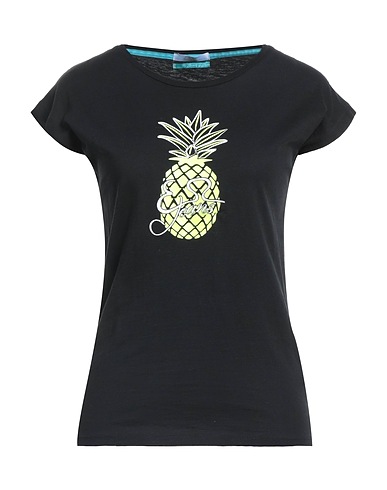 YES ZEE by ESSENZA T-shirt Black 100% Cotton