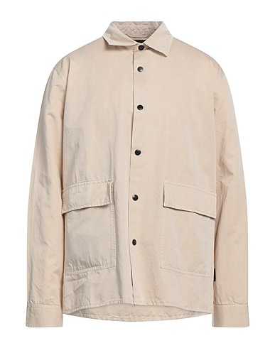 ELVINE Camicia tinta unita Beige 100% Poliestere