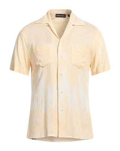 VISION OF SUPER Camicia fantasia Sabbia 100% Viscosa