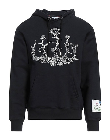 GCDS Hooded sweatshirt Black 100% Cotton