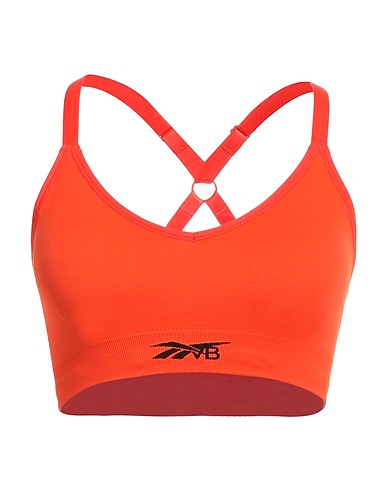 REEBOK x VICTORIA BECKHAM Top Orange 89% Polyamide, 10% Elastane, 1% Polyester