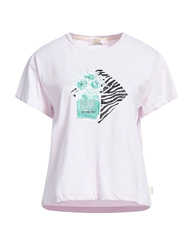 YES ZEE by ESSENZA T-shirt Light pink 95% Cotton, 5% Elastane