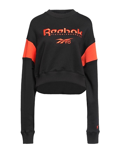 REEBOK x VICTORIA BECKHAM Sweatshirt Black 100% Cotton