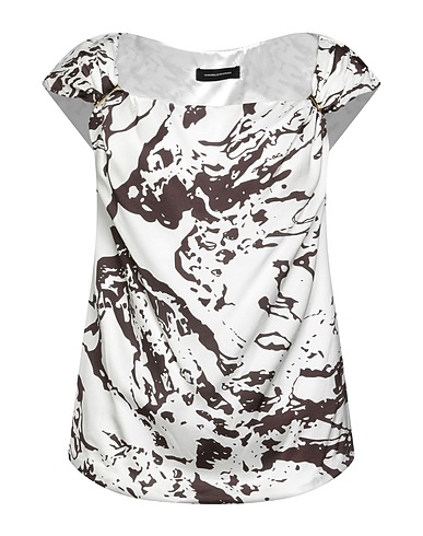LES BOURDELLES DES GARÇONS Top White 100% Polyester