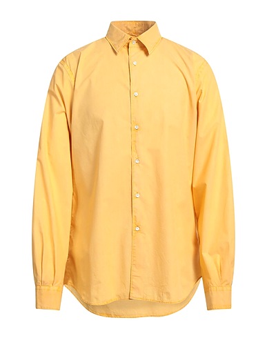 ASPESI Solid color shirt Apricot 100% Cotton