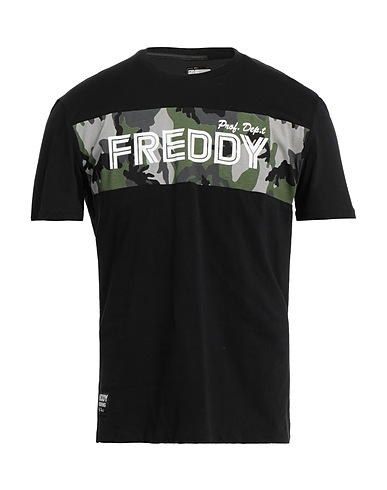 FREDDY T-shirt Black 100% Cotton