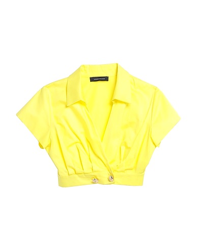 LES BOURDELLES DES GARÇONS Top Yellow 100% Cotton