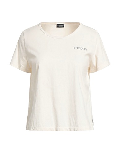 FREDDY T-shirt Ivory 100% Cotton