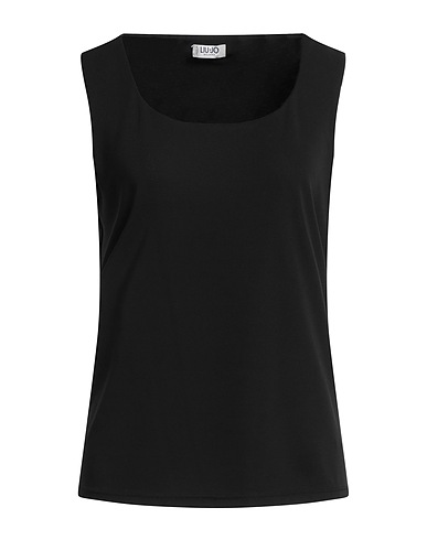 LIU •JO Top Black 100% Polyester