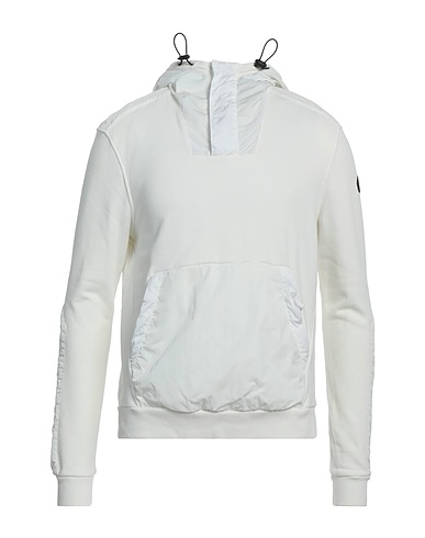 NORTH SAILS Hooded track jacket  White 100% Cotton, Nylon