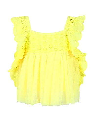 BILLIEBLUSH Top Top Giallo Poliestere