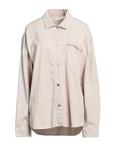 ELVINE Solid color shirts & blouses Beige 100% Tencel™