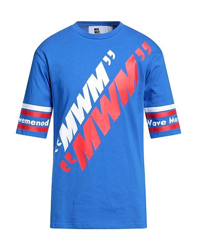 MWM MOD WAVE MOVEMENT T-shirt Blue 90% Cotton, 10% Polyester