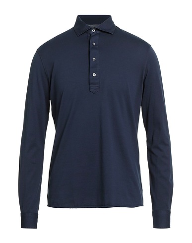 FILIPPO DE LAURENTIIS Polo shirt Blue 100% Cotton