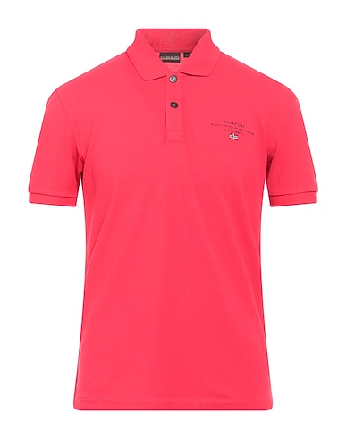 NAPAPIJRI Polo shirt Red 100% Cotton