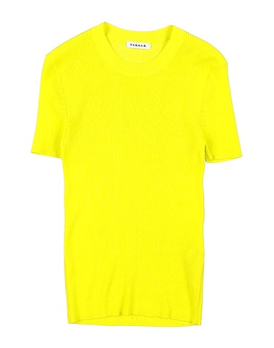 P.A.R.O.S.H. T-shirt Giallo 82% Cotone, 18% Poliestere