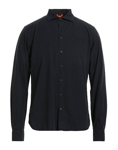 SUN 68 Camicia a righe Antracite 100% Cotone