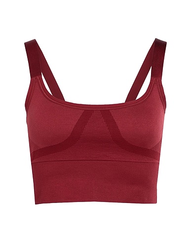 PUMA x VOGUE Cropped Top PUMA X VOGUE Seamless Bra Top Bordeaux 96% Nylon, 4% Elastan