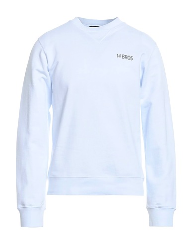 14BROS Sweatshirt White 100% Cotton